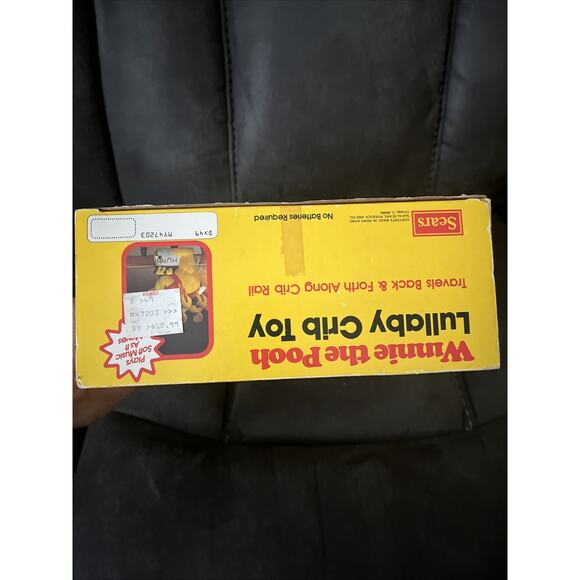 1982 Sears Winnie The Pooh Lullaby Crib Toy Musical Wind Up - Picture 6 of 7